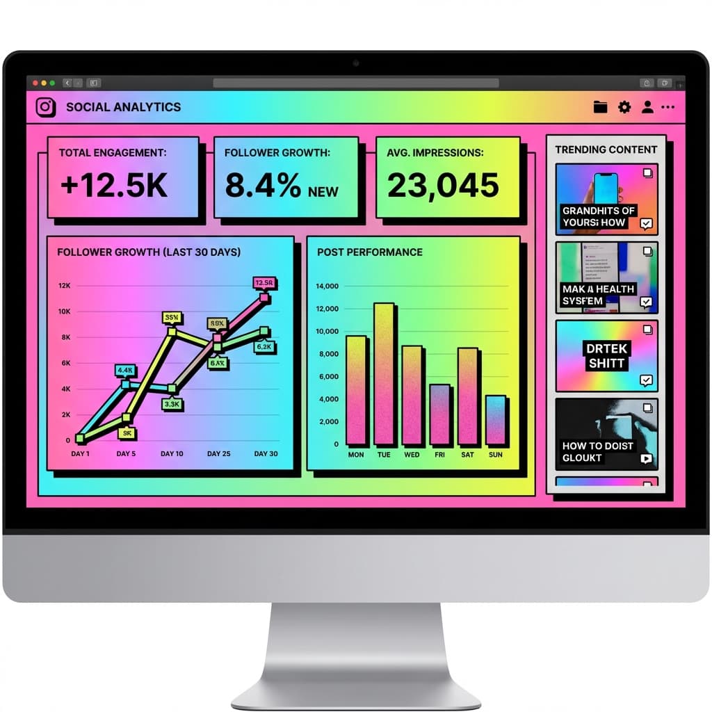 Social Media Analytics Dashboard